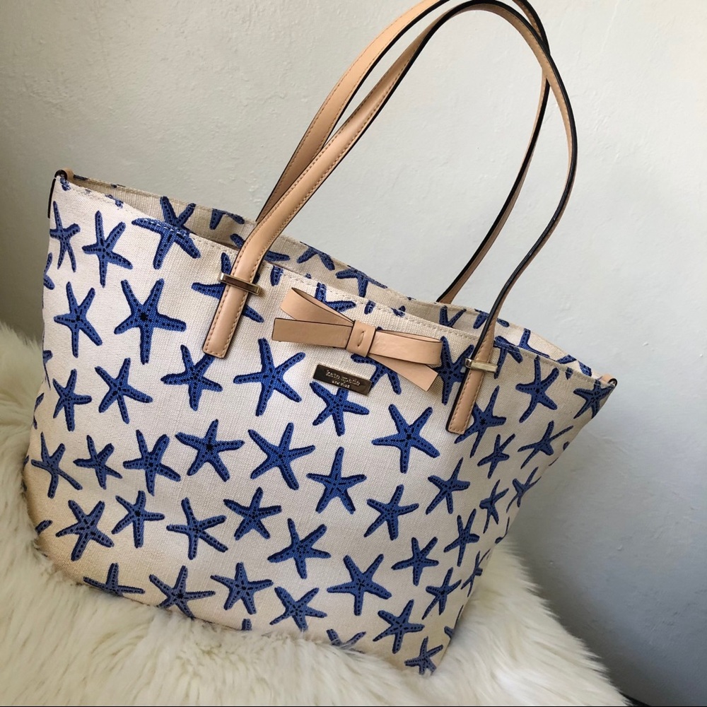Kate Spade starfish tote bag
